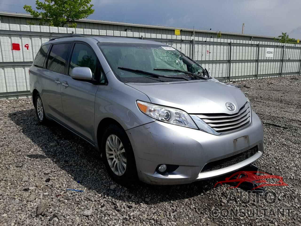 TOYOTA SIENNA 2017 - 5TDYZ3DC3HS849854