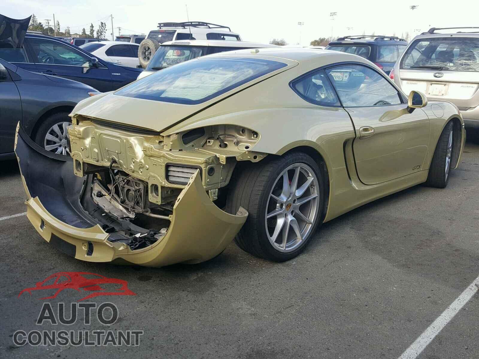 PORSCHE CAYMAN 2016 - WP0AB2A86GK185233