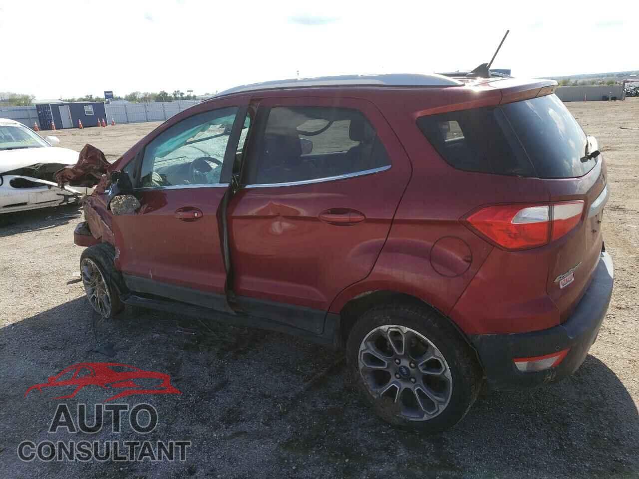 FORD ECOSPORT 2019 - MAJ6S3KLXKC286301
