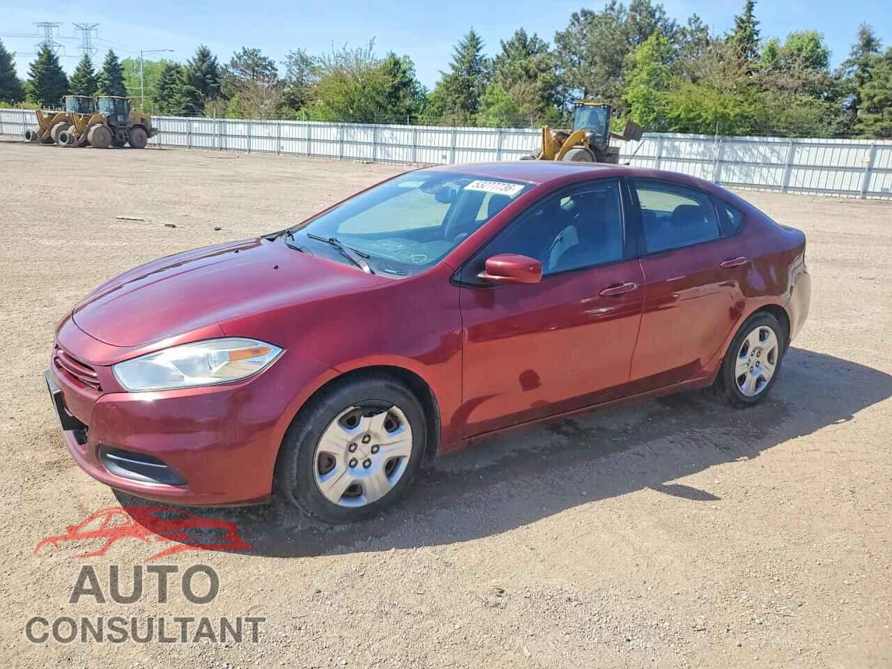 DODGE DART 2015 - 1C3CDFAA5FD237116