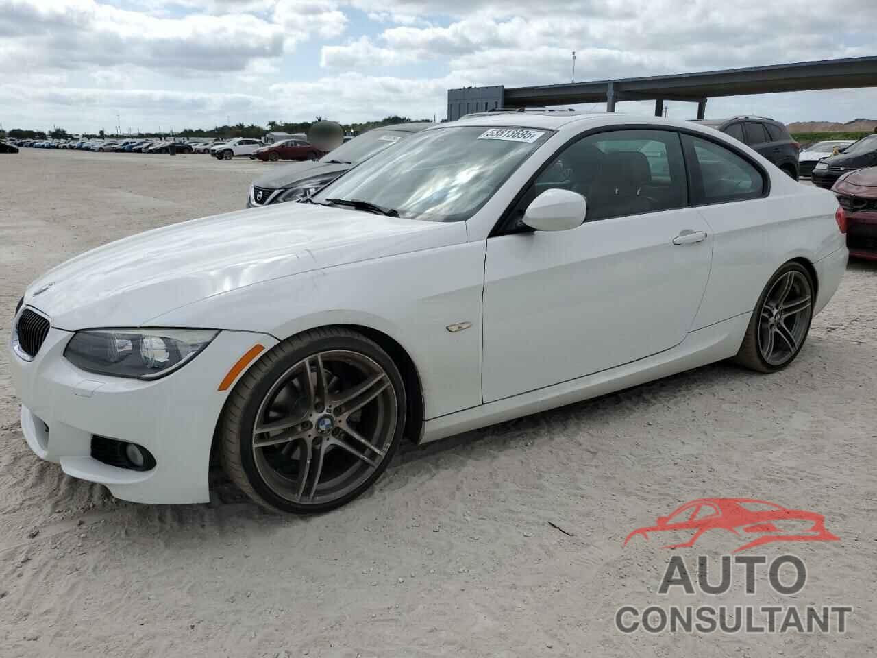 BMW 3 SERIES 2013 - WBAKE3C50DE771079