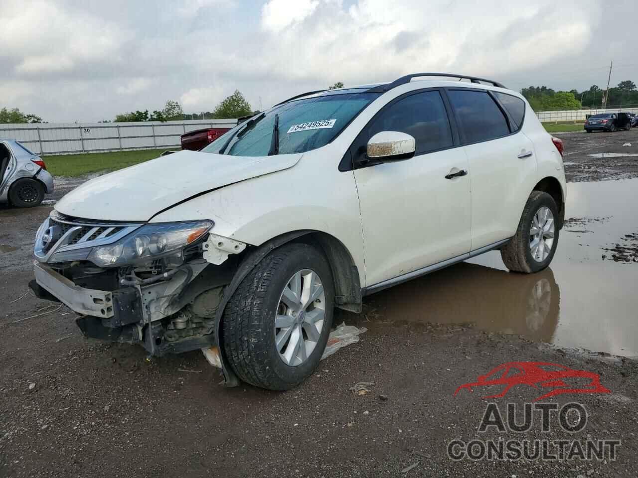 NISSAN MURANO 2012 - JN8AZ1MU9CW110726