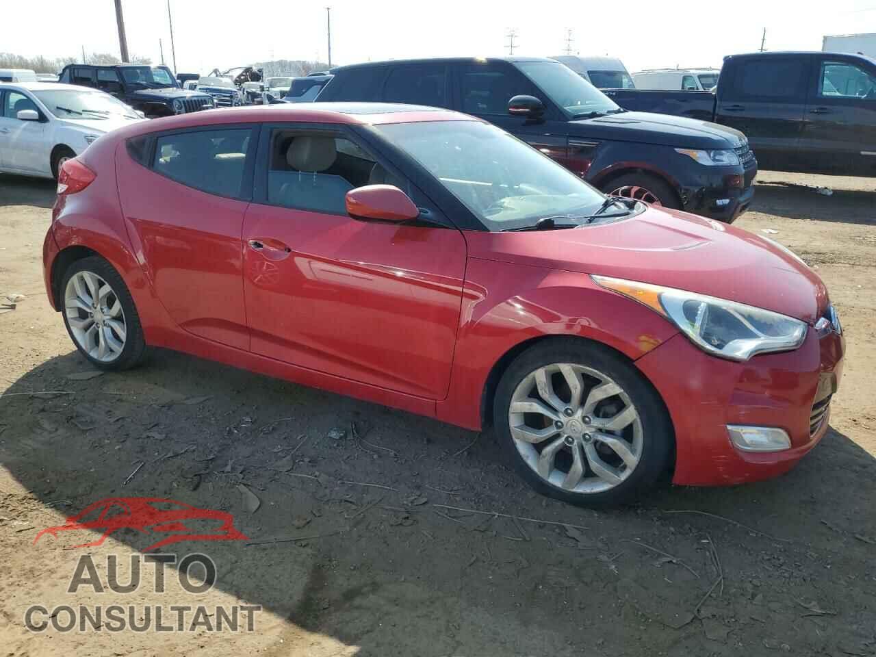HYUNDAI VELOSTER 2013 - KMHTC6AD4DU143231
