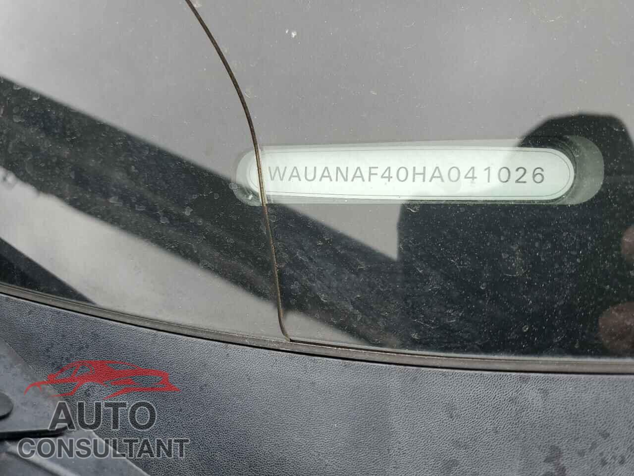 AUDI A4 2017 - WAUANAF40HA041026