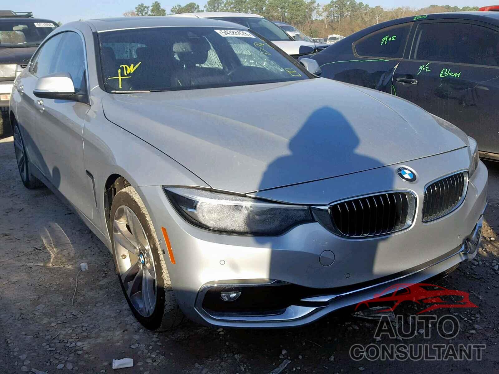 BMW 4 SERIES 2018 - WBA4J3C57JBG90701