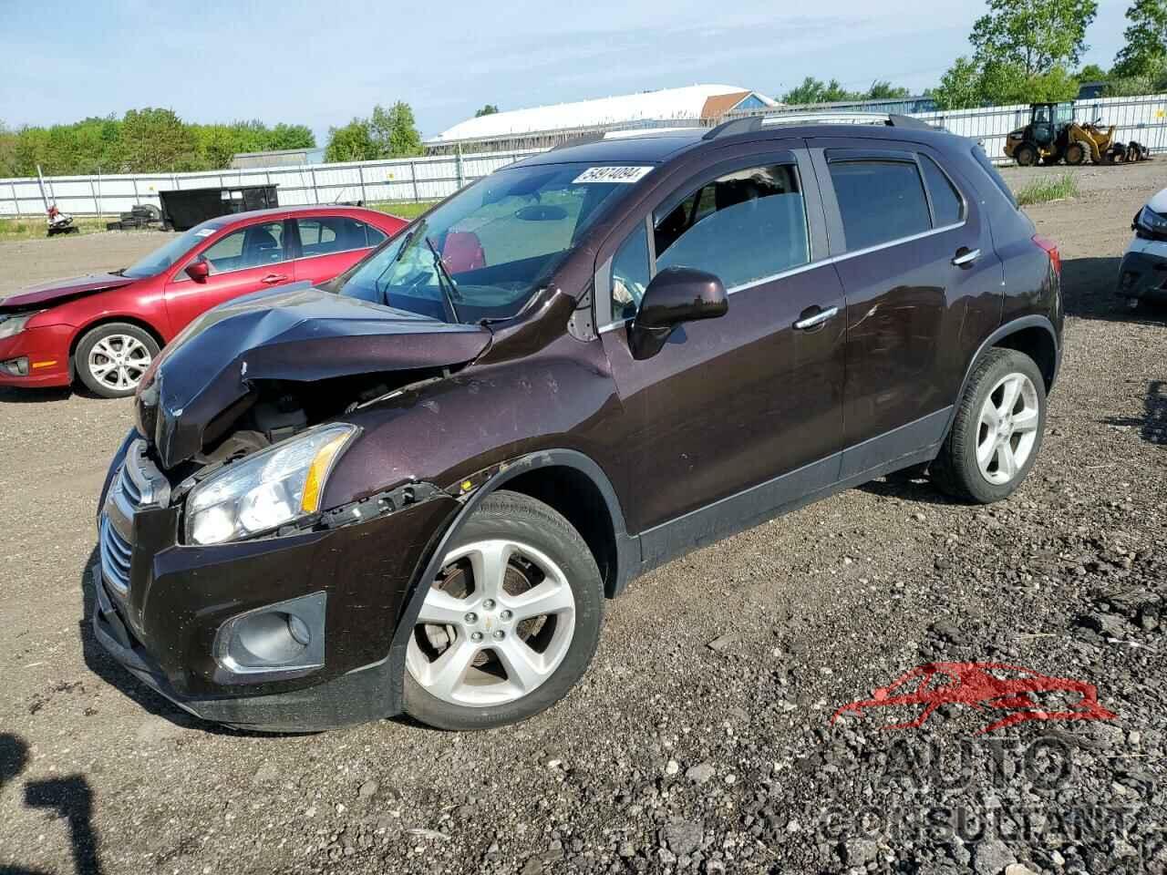 CHEVROLET TRAX 2016 - KL7CJRSB3GB596245