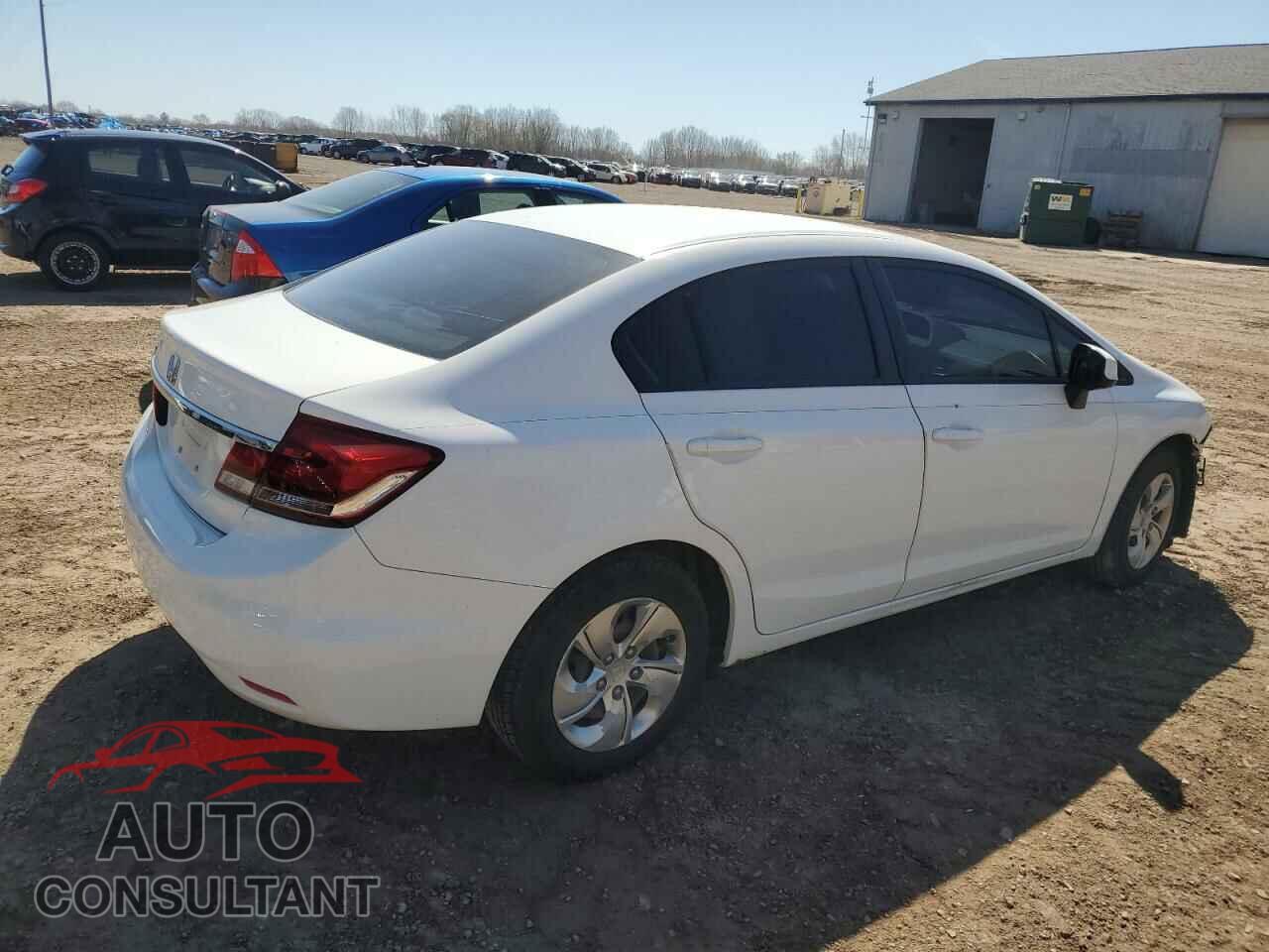 HONDA CIVIC 2013 - 2HGFB2F54DH556544