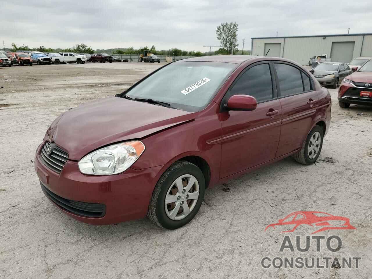 HYUNDAI ACCENT 2010 - KMHCN4AC2AU425479