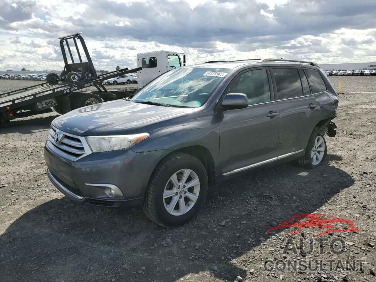 TOYOTA HIGHLANDER 2013 - 5TDBK3EH4DS236219