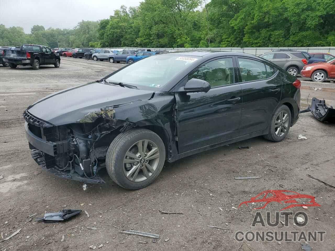 HYUNDAI ELANTRA 2018 - 5NPD84LF4JH305801