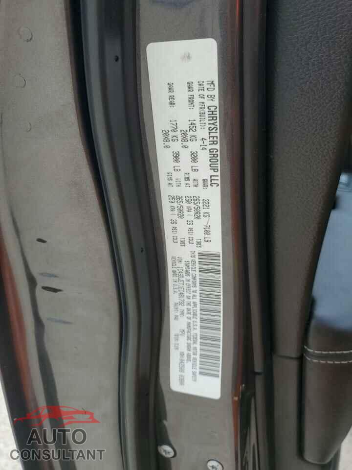 DODGE DURANGO 2014 - 1C4SDJET1EC481792