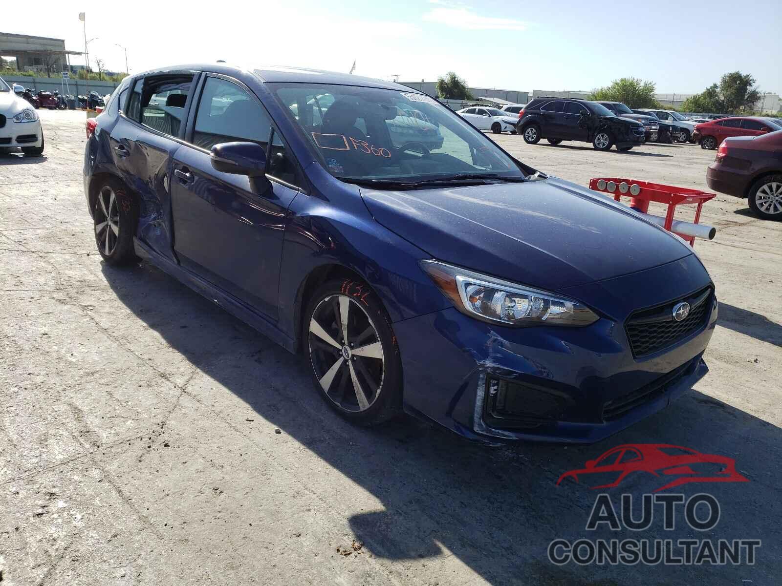 SUBARU IMPREZA 2017 - 4S3GTAM60H3717826