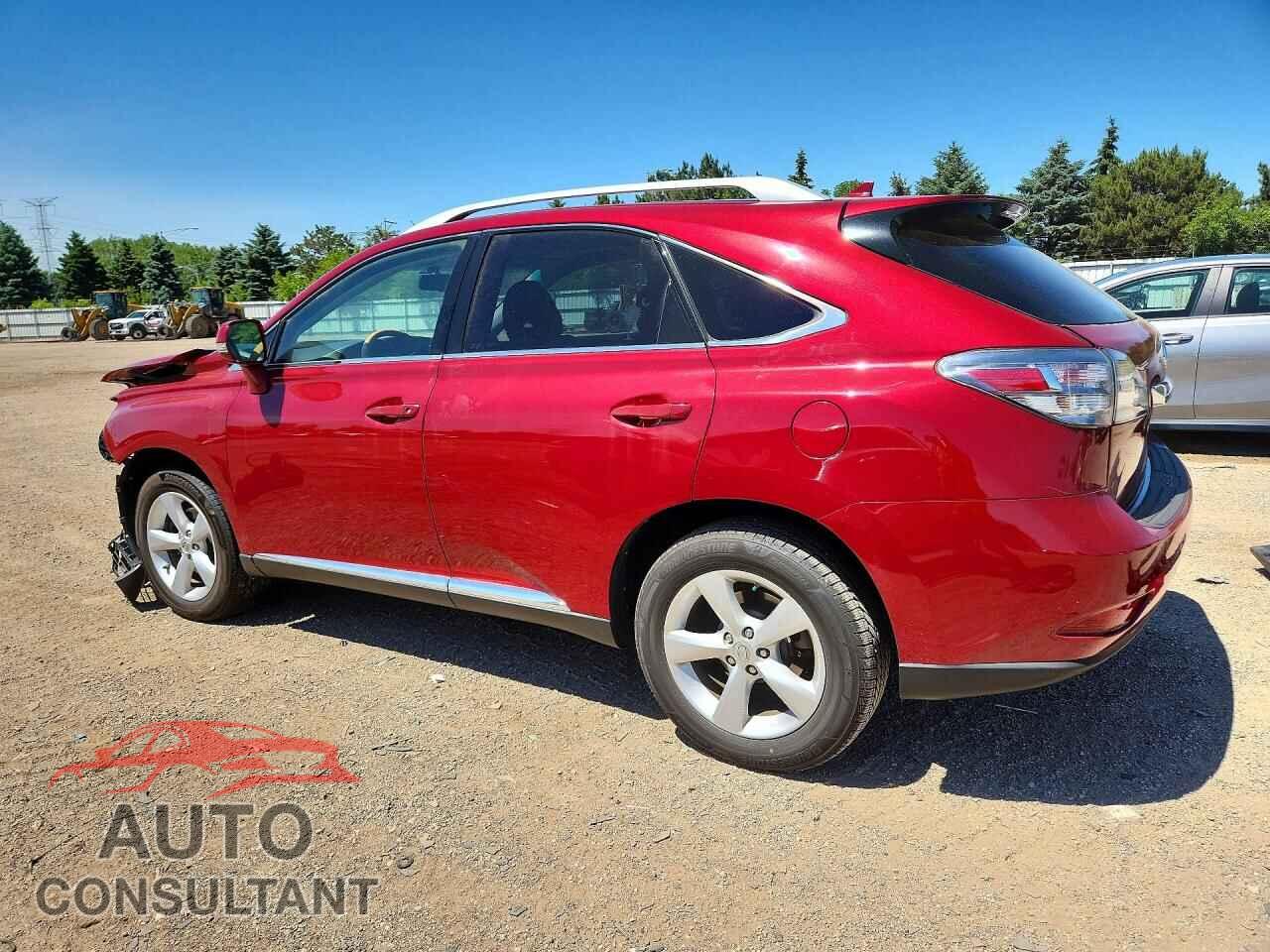 LEXUS RX 2012 - 2T2BK1BA0CC153174
