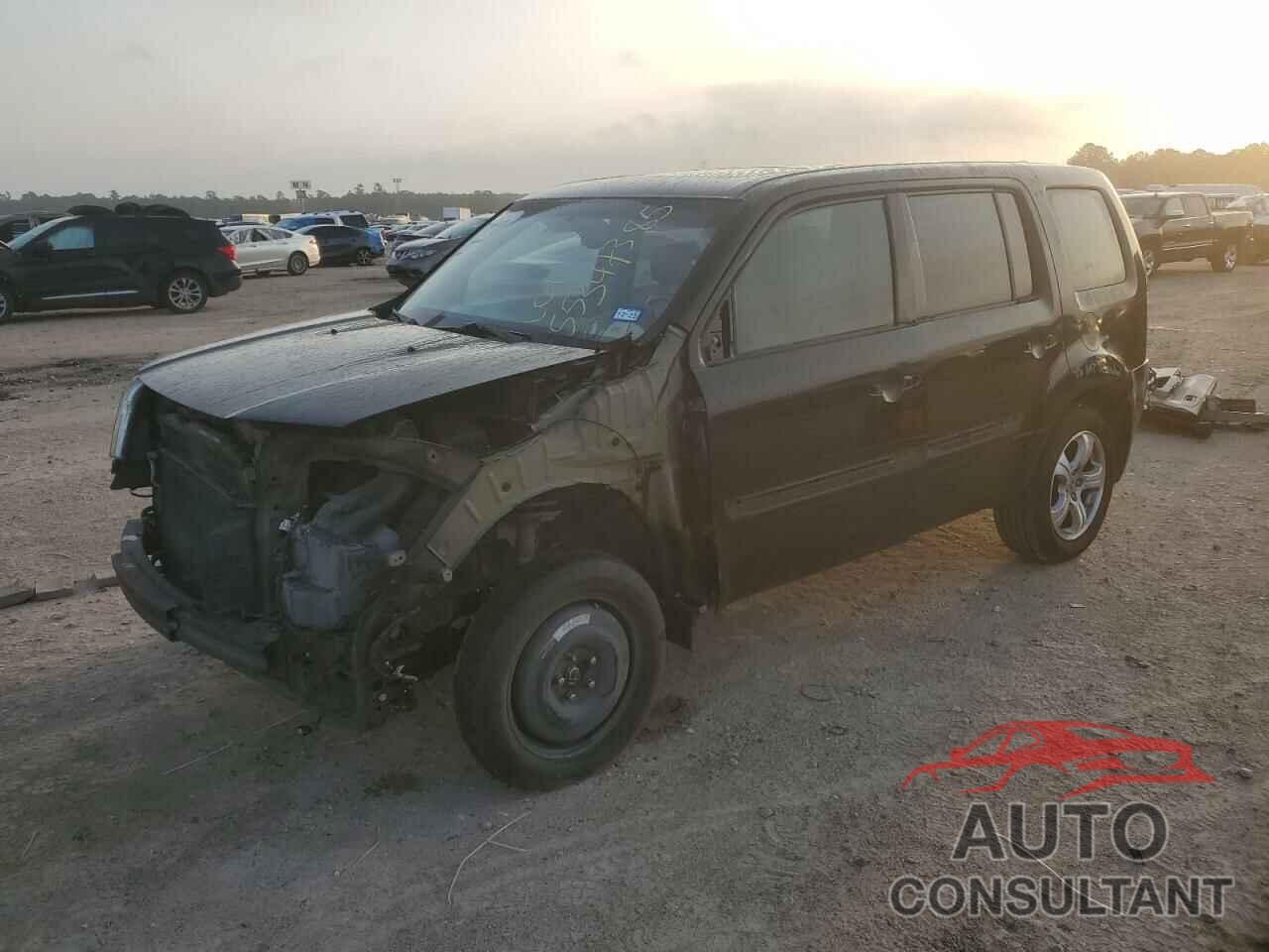 HONDA PILOT 2012 - 5FNYF3H57CB011005