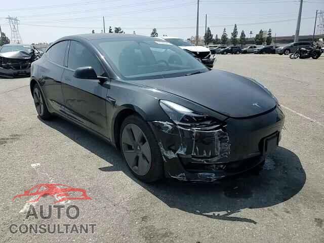 TESLA MODEL 3 2022 - 5YJ3E1EBXNF333183