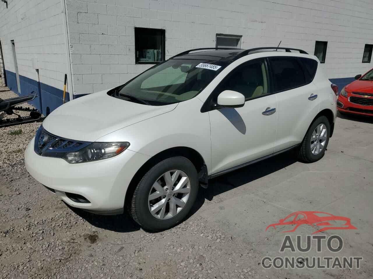 NISSAN MURANO 2012 - JN8AZ1MW9CW227689