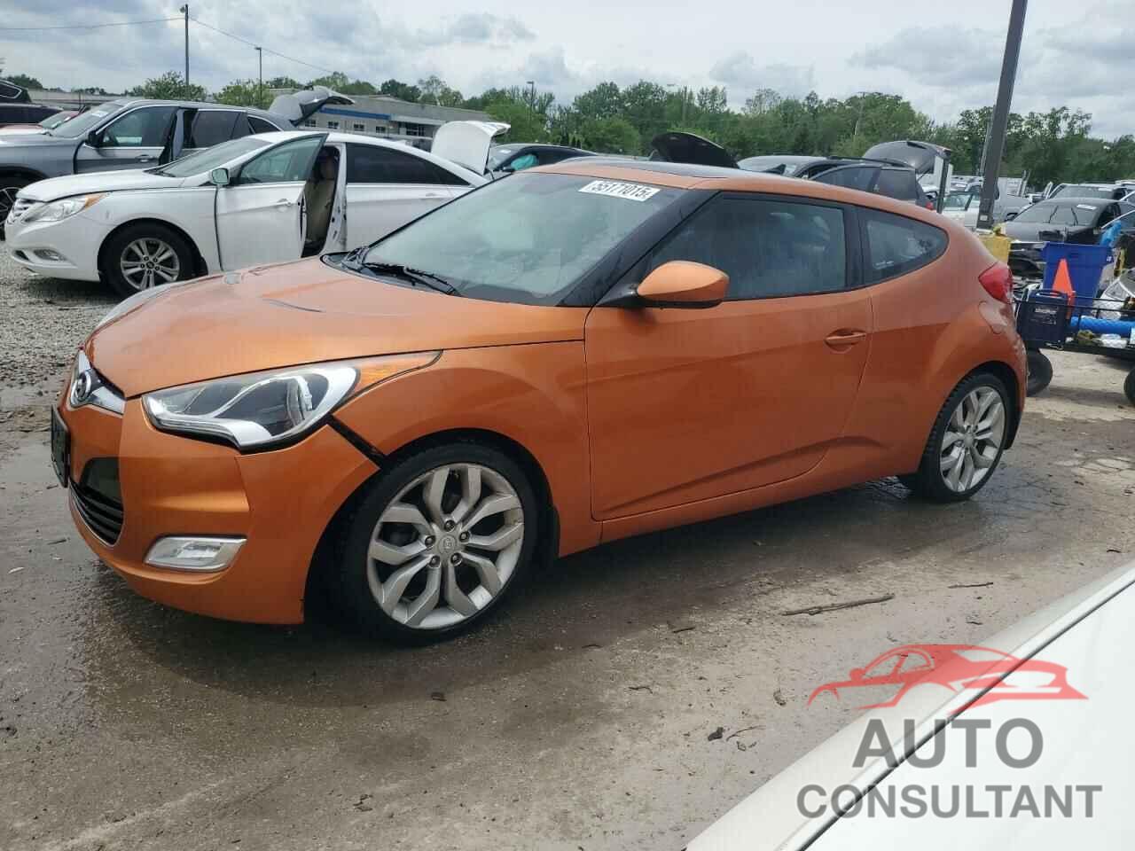 HYUNDAI VELOSTER 2013 - KMHTC6ADXDU121105