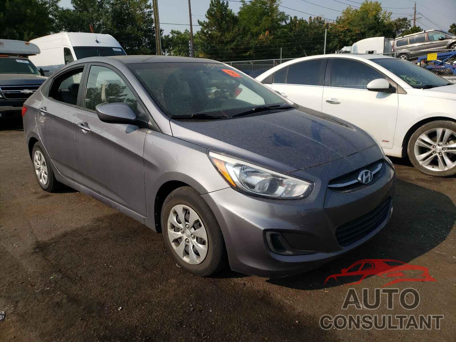 HYUNDAI ACCENT 2017 - KMHCT4AE8HU221688