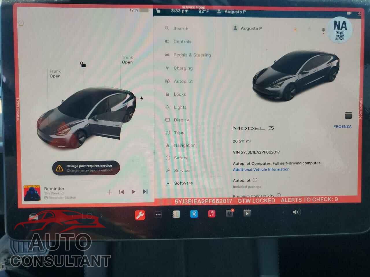 TESLA MODEL 3 2023 - 5YJ3E1EA2PF662017