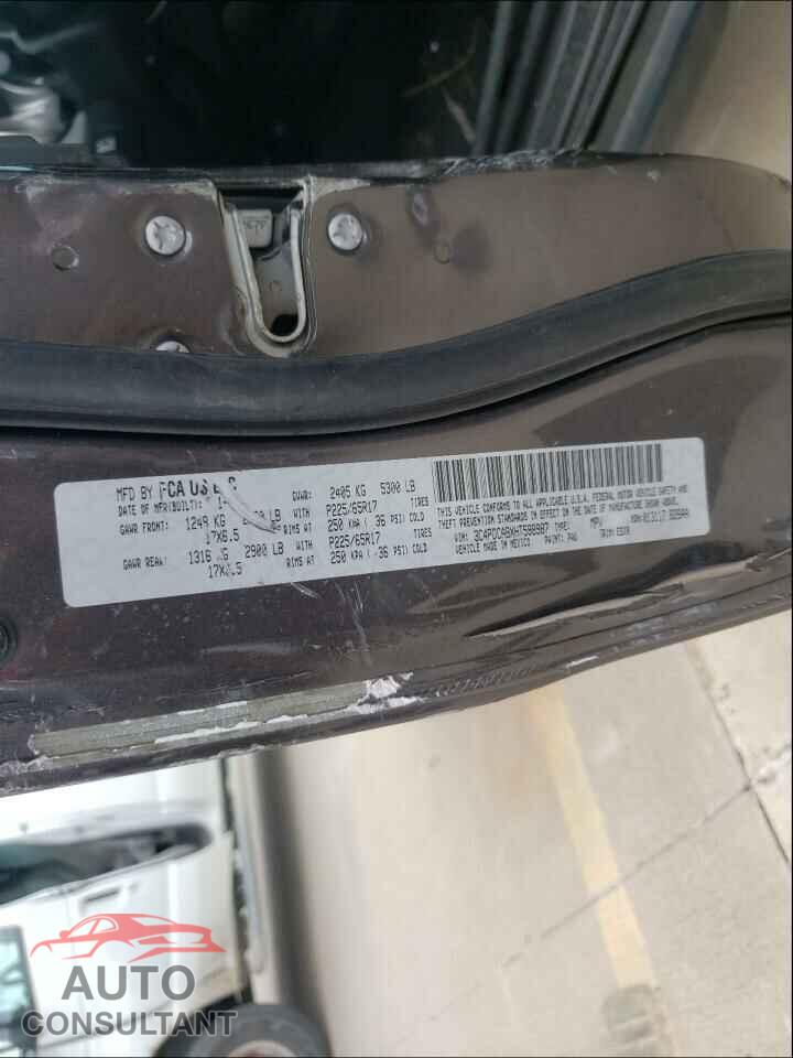 DODGE JOURNEY 2017 - 3C4PDCABXHT598987