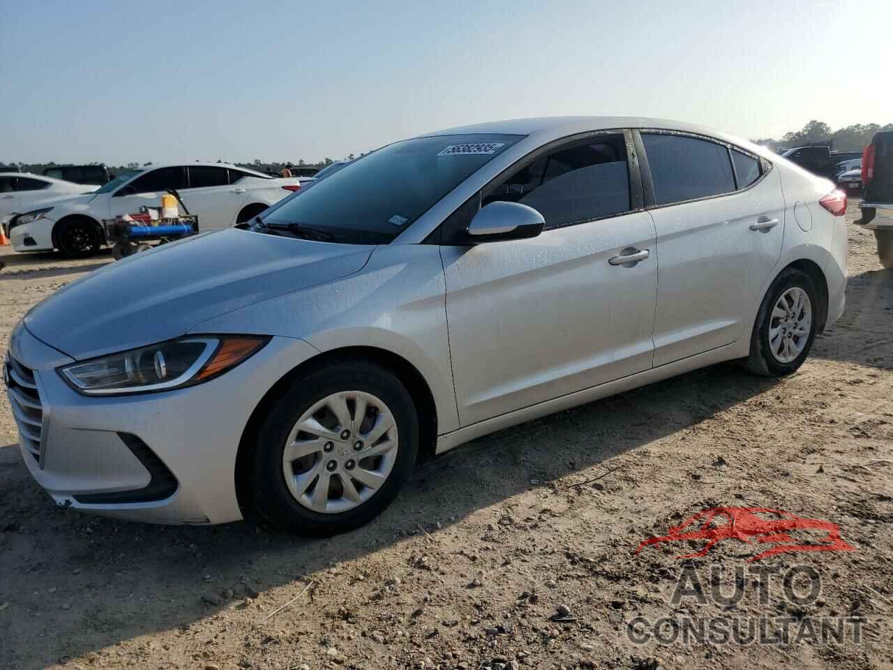 HYUNDAI ELANTRA 2017 - KMHD74LF2HU077571