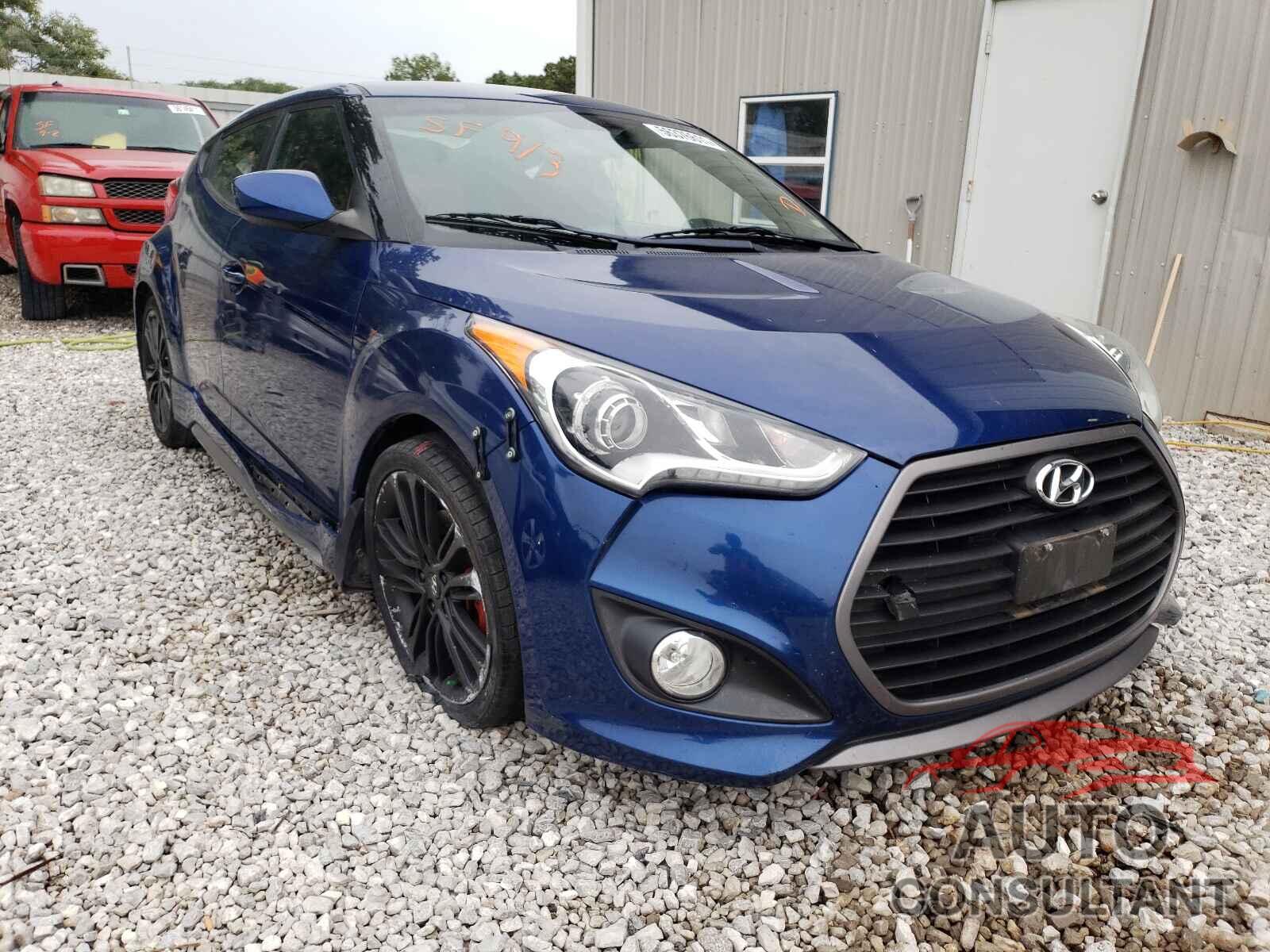 HYUNDAI VELOSTER 2016 - KMHTC6AE8GU253874