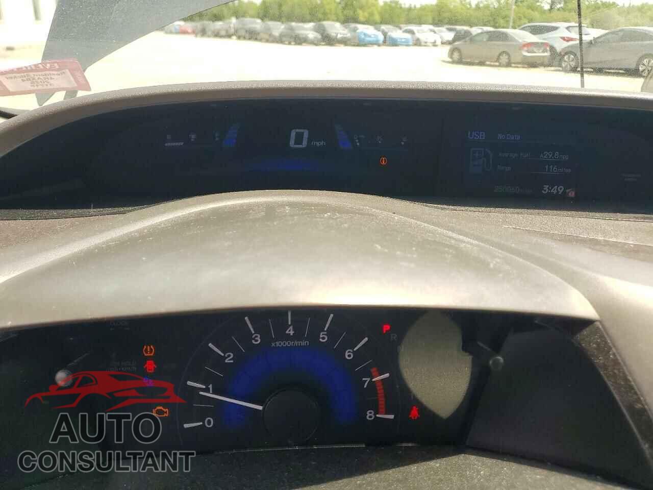 HONDA CIVIC 2012 - 2HGFB2F56CH316524