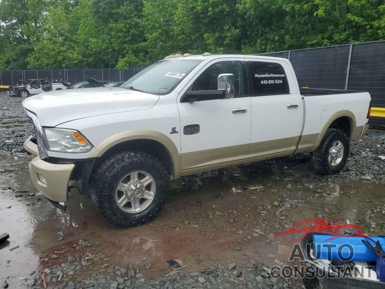DODGE RAM 3500 2012 - 3C63D3FL5CG304128