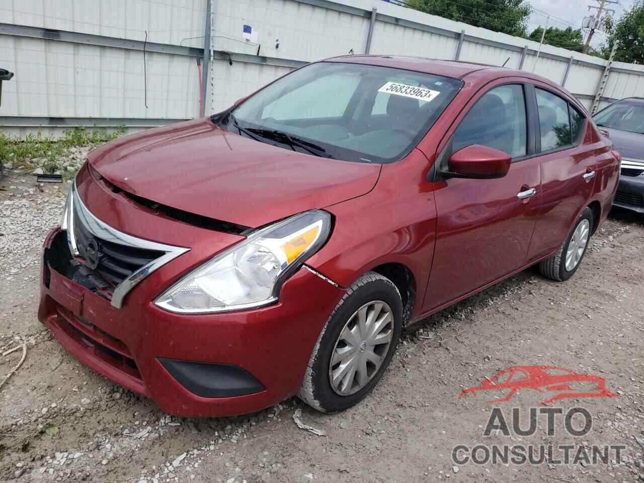 NISSAN VERSA 2017 - 3N1CN7AP7HL801433