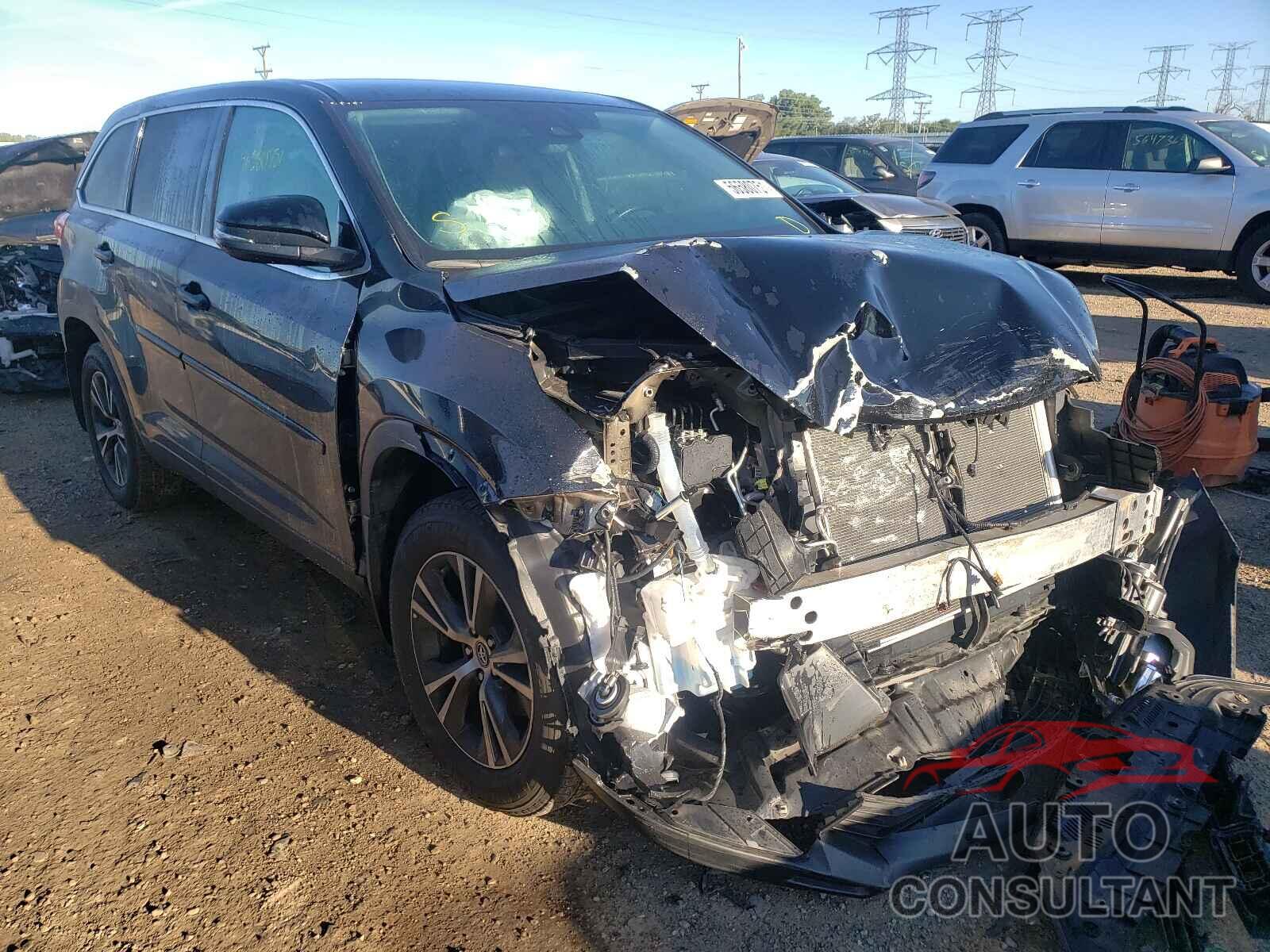 TOYOTA HIGHLANDER 2018 - 5TDBZRFH9JS860025