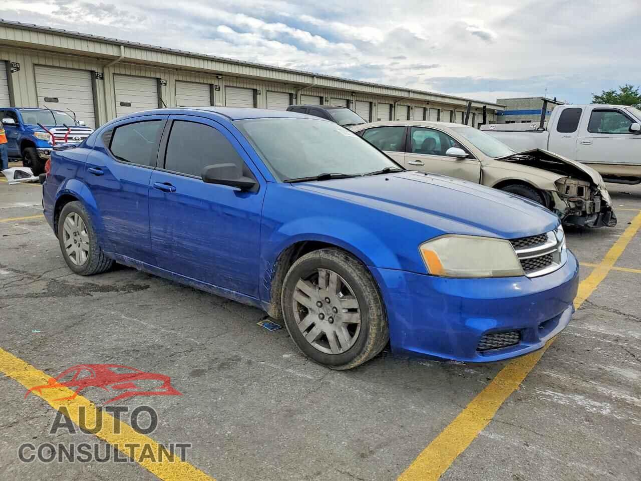 DODGE AVENGER 2013 - 1C3CDZAG2DN748120