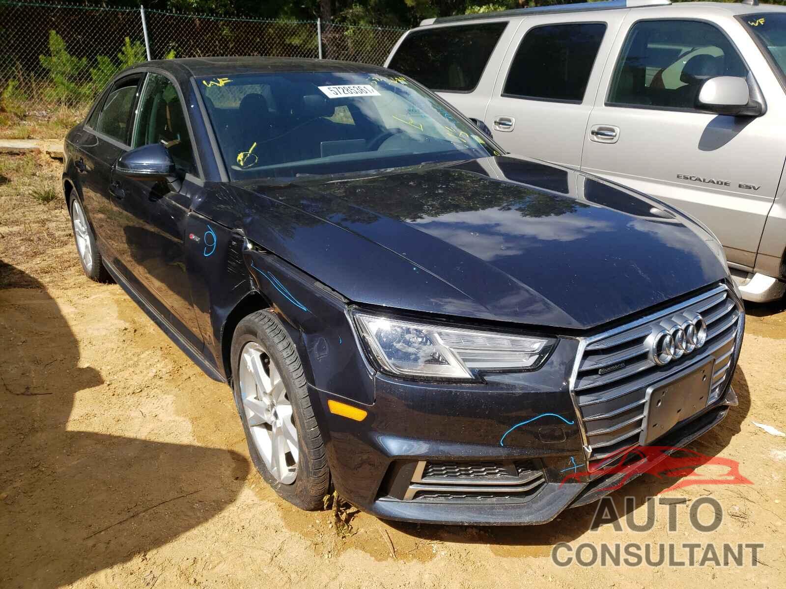 AUDI A4 2018 - WAUDNAF41JA208190