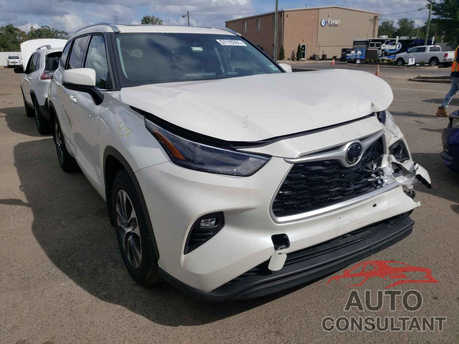 TOYOTA HIGHLANDER 2021 - 5TDGZRBH2MS101331