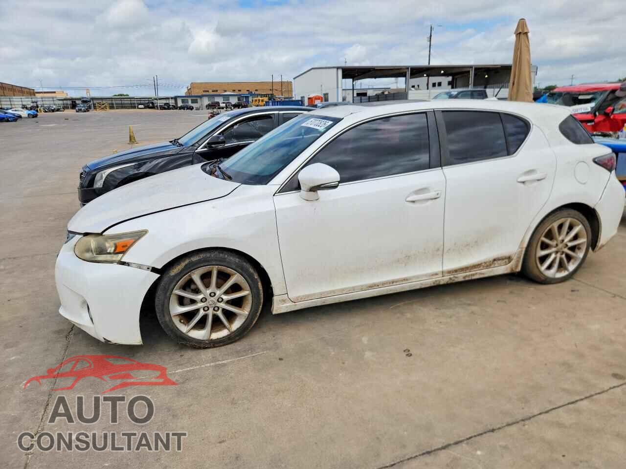 LEXUS CT 200 2012 - JTHKD5BH6C2092445