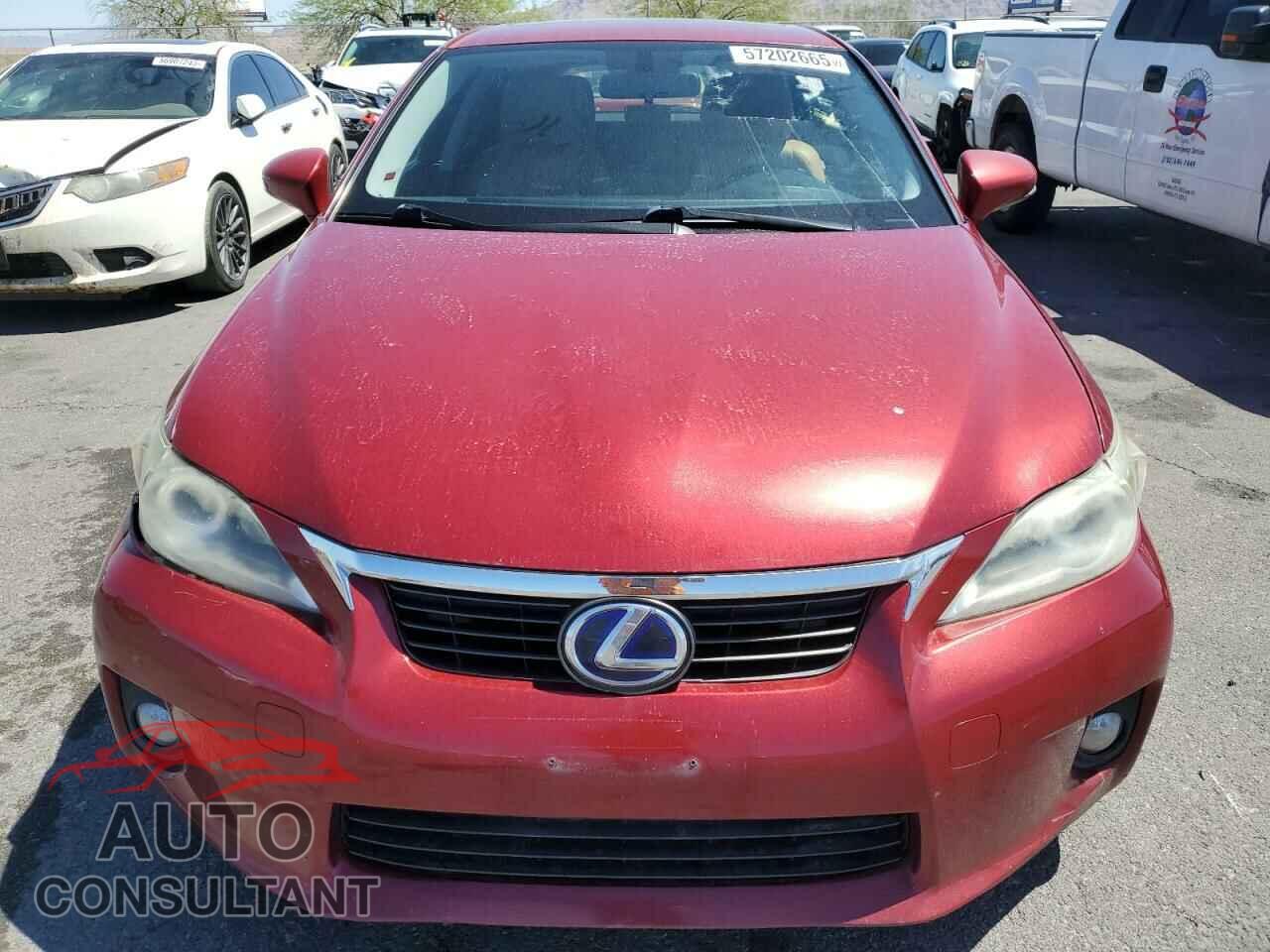 LEXUS CT 200 2012 - JTHKD5BH3C2084254