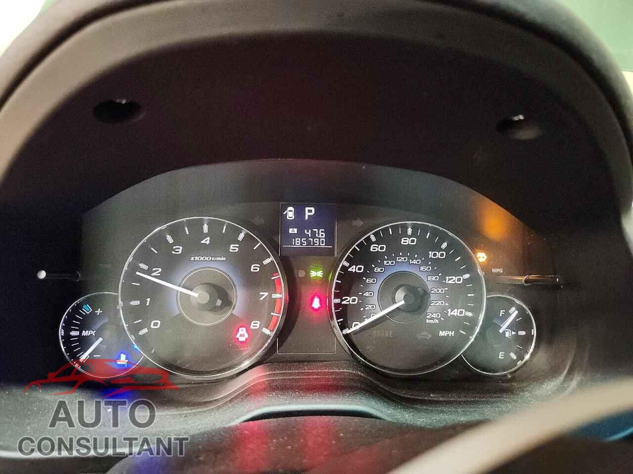 SUBARU OUTBACK 2011 - 4S4BRBKC2B3357632