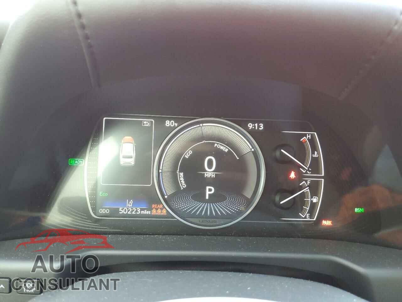 LEXUS ES300 2019 - JTHB21B12K2016799