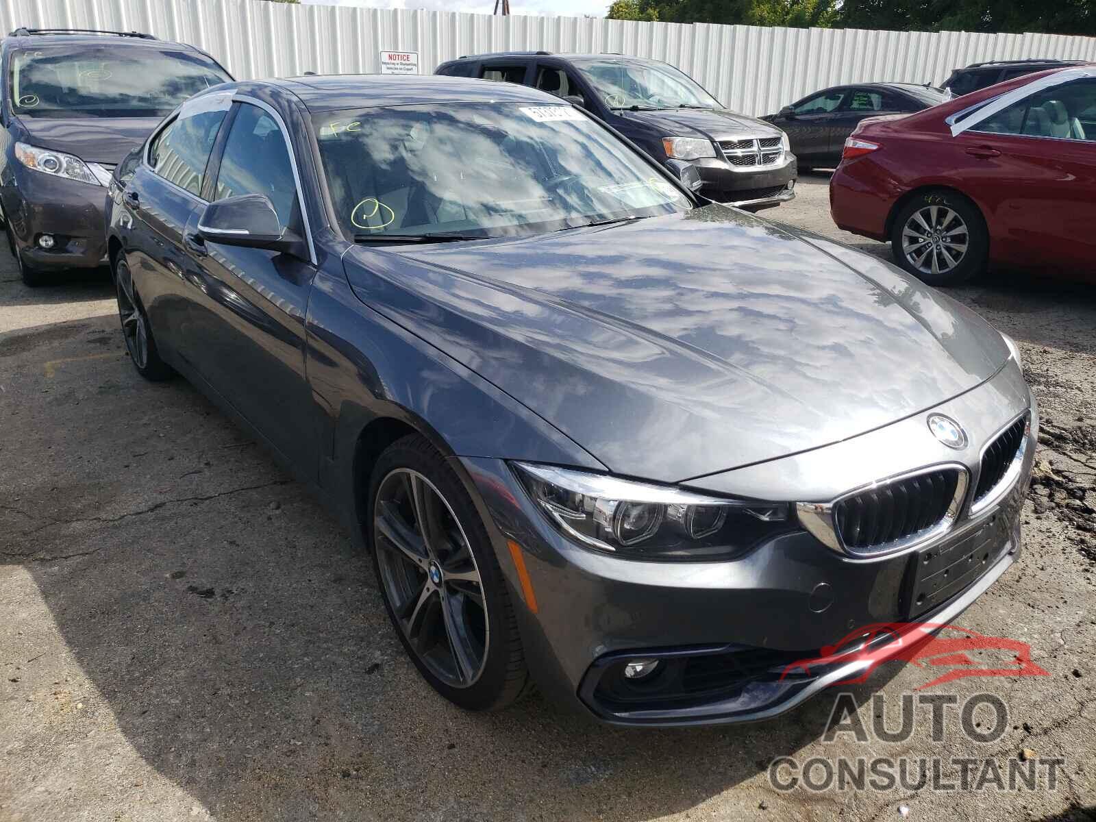 BMW 4 SERIES 2019 - WBA4J7C56KBM76532