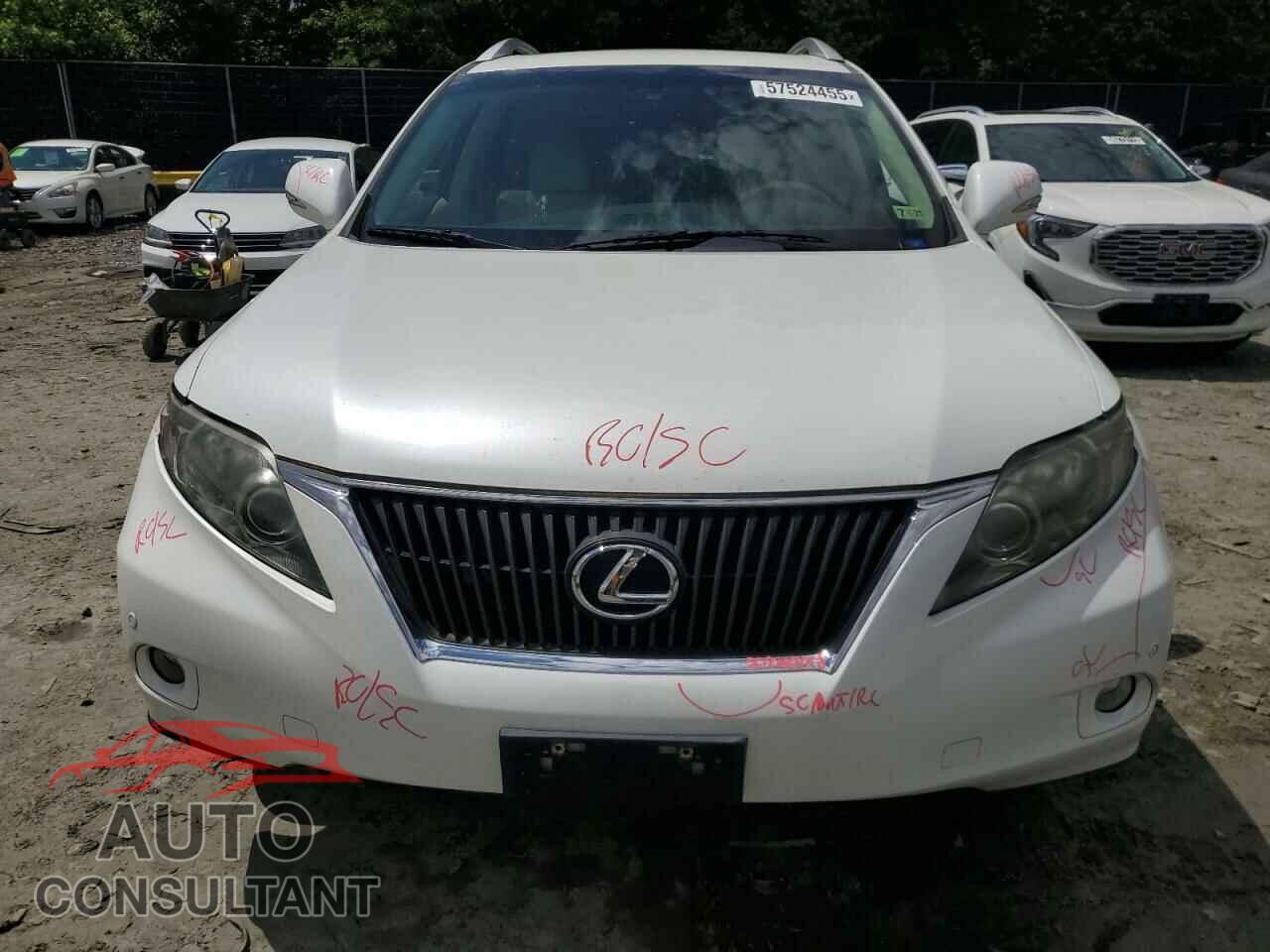 LEXUS RX350 2011 - 2T2BK1BA1BC116360