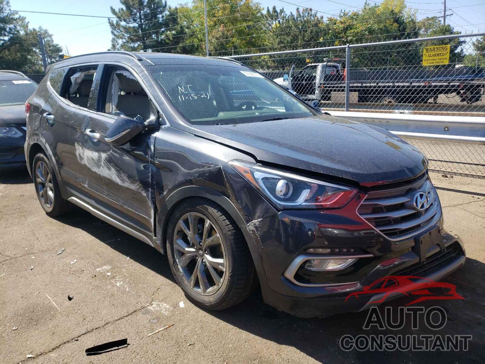 HYUNDAI SANTA FE 2018 - 5XYZWDLA4JG543848