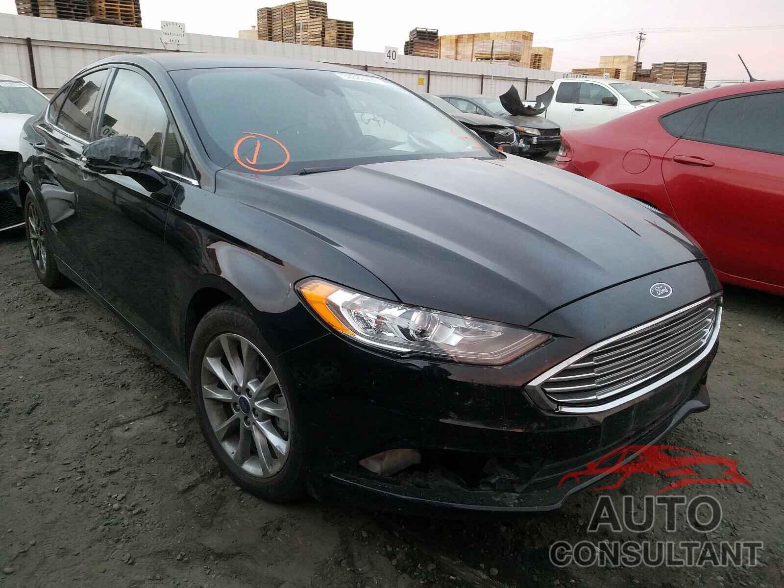 FORD FUSION 2017 - 3FA6P0H7XHR388234
