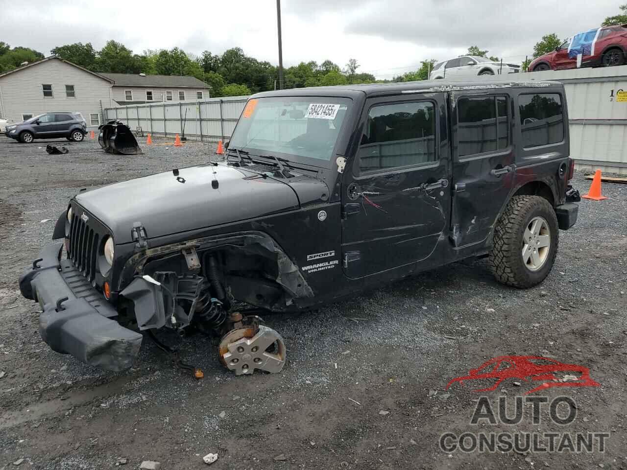 JEEP WRANGLER 2012 - 1C4BJWDG9CL102626