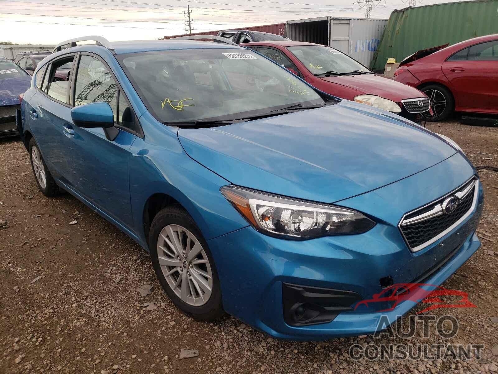 SUBARU IMPREZA 2017 - 4S3GTAB68H3733906
