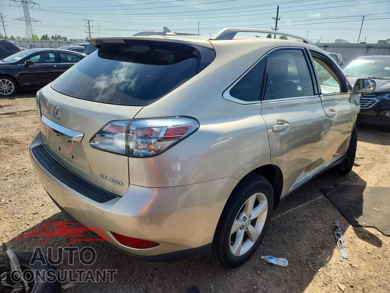 LEXUS RX350 2012 - 2T2BK1BA4CC144266