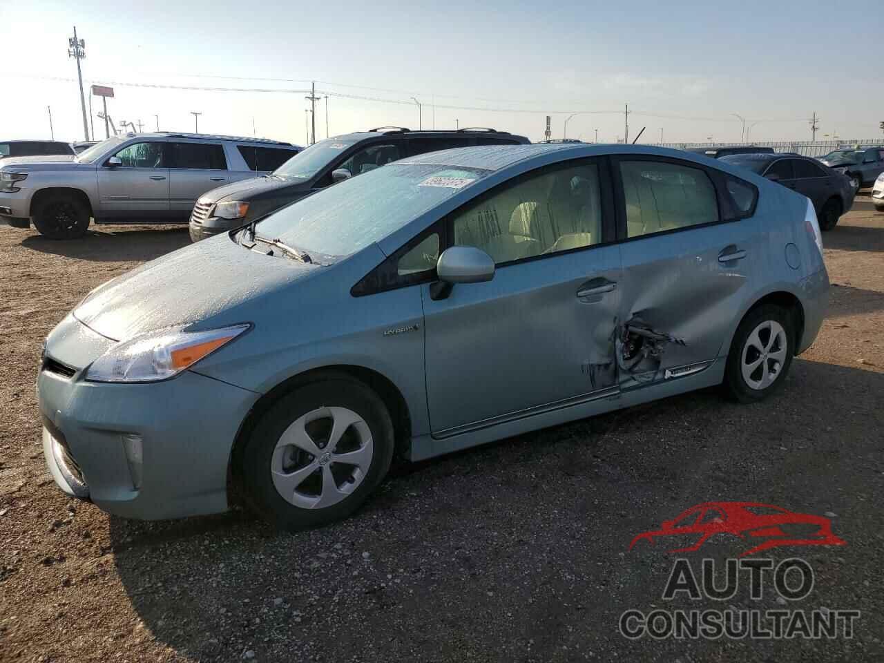 TOYOTA PRIUS 2012 - JTDKN3DUXC5495775