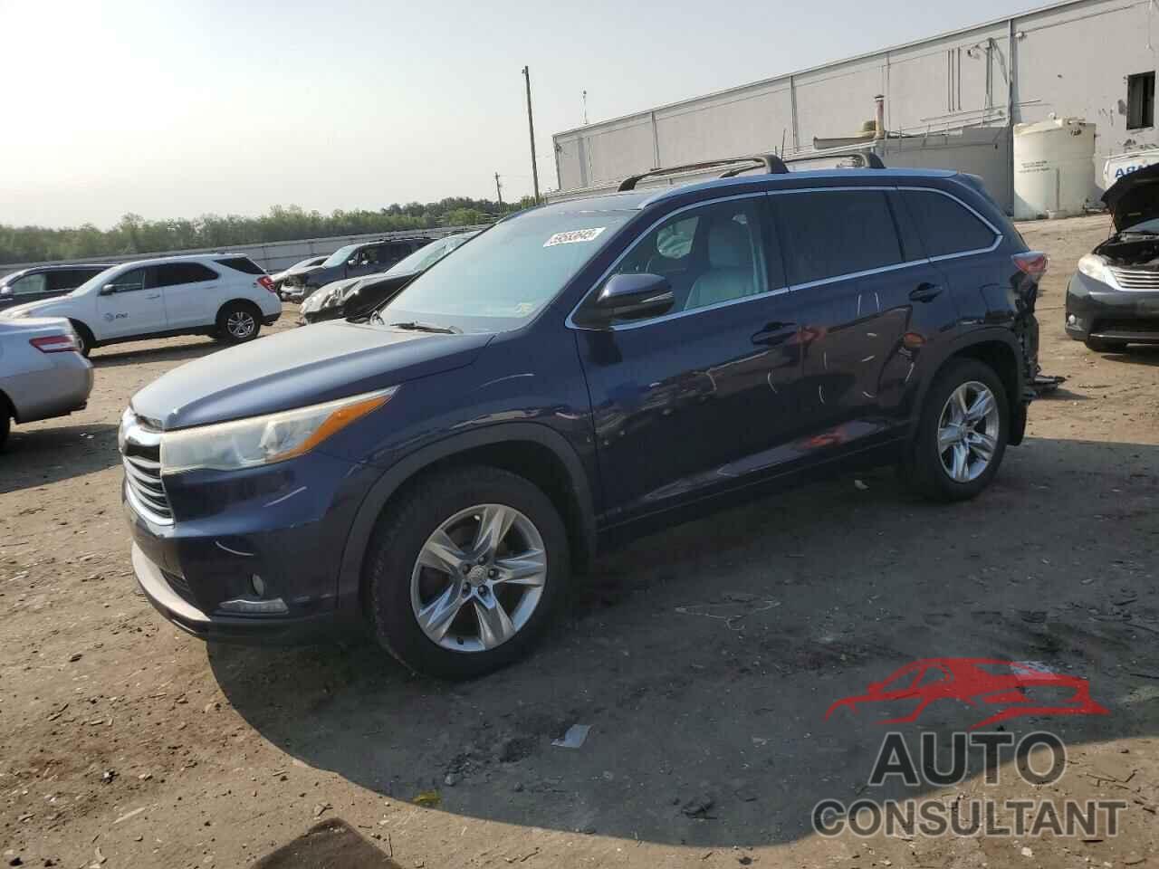 TOYOTA HIGHLANDER 2015 - 5TDDKRFH5FS151919