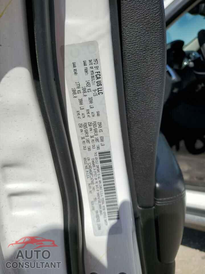 DODGE DURANGO 2015 - 1C4RDHAG0FC147402