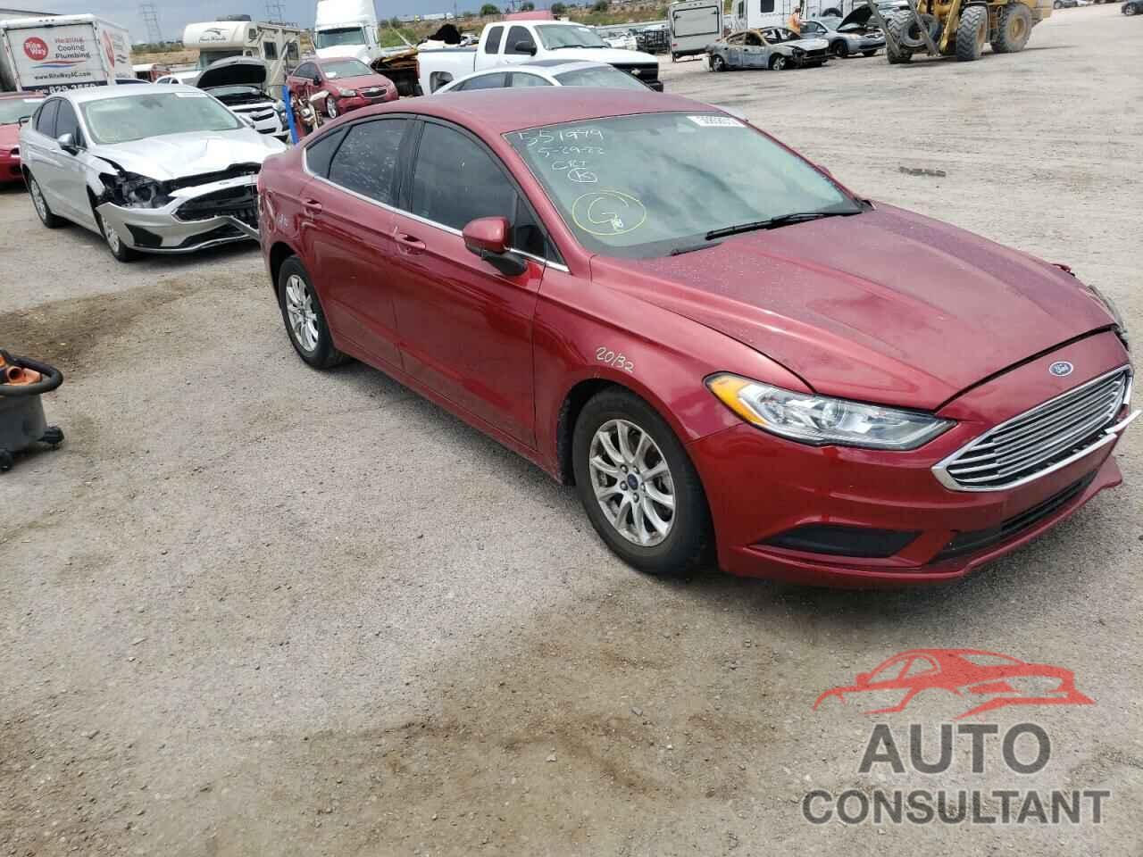 FORD FUSION 2017 - 3FA6P0G70HR180428