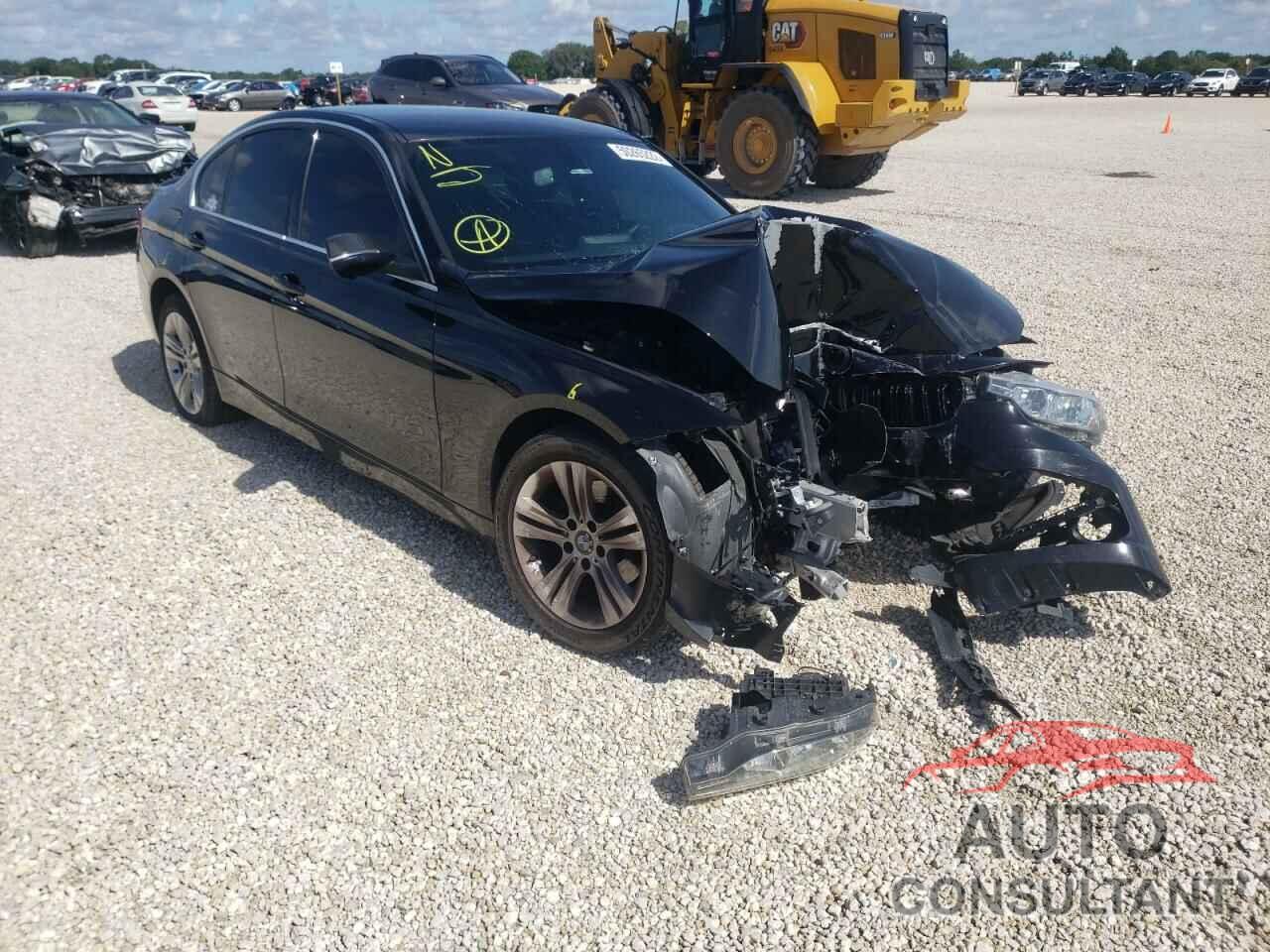 BMW 3 SERIES 2017 - WBA8B9G54HNU51768