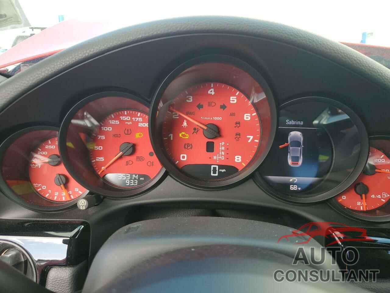 PORSCHE 911 2019 - WP0AA2A91KS103347